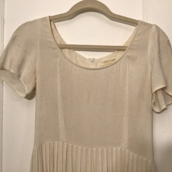 Christy Dawn The Scarlet Dress in Eggshell - Picture 5 of 6